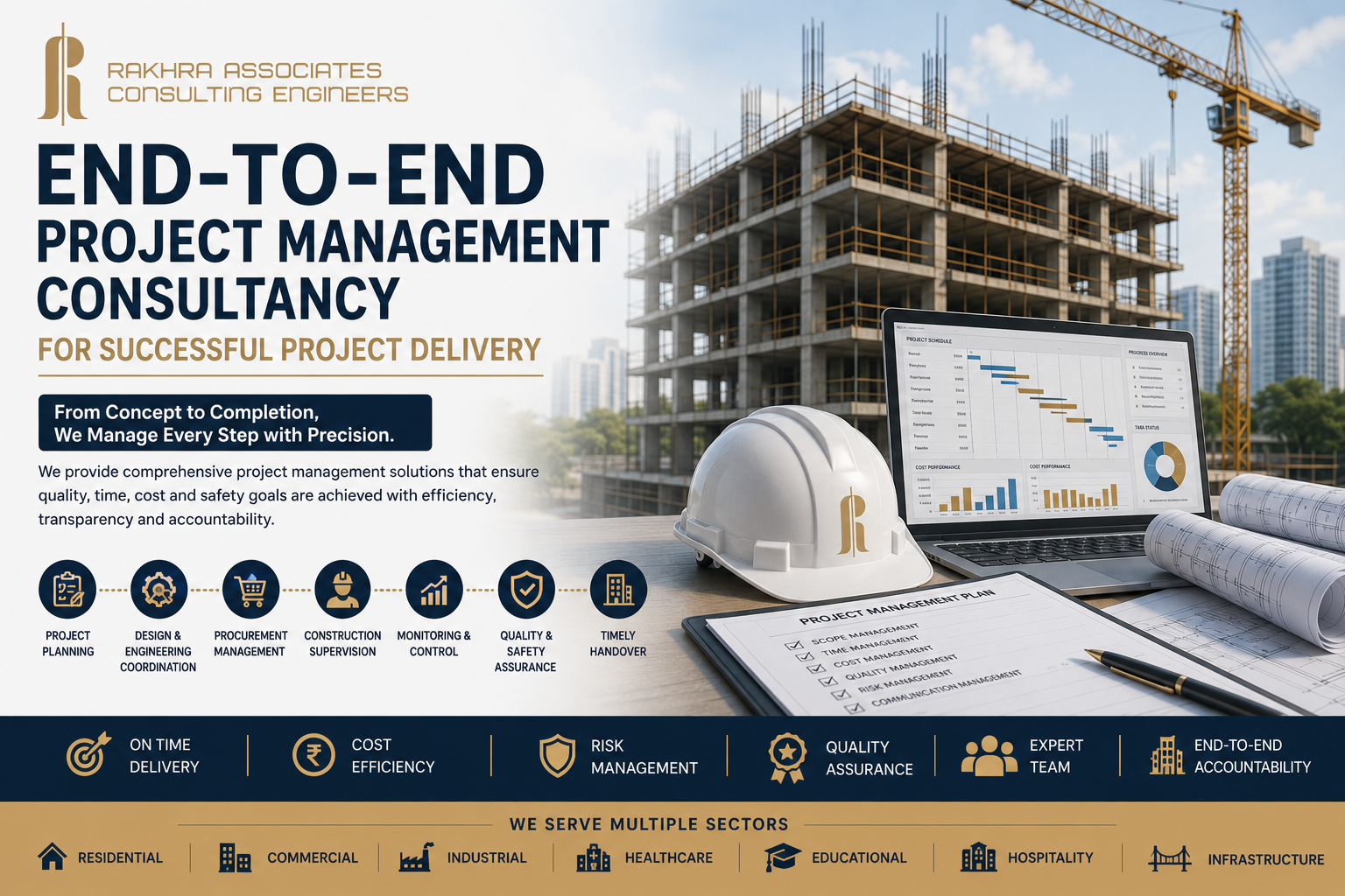 Project Management Consultancy Names Project Management Consultancy (PMC) Services | Rakhra Associates