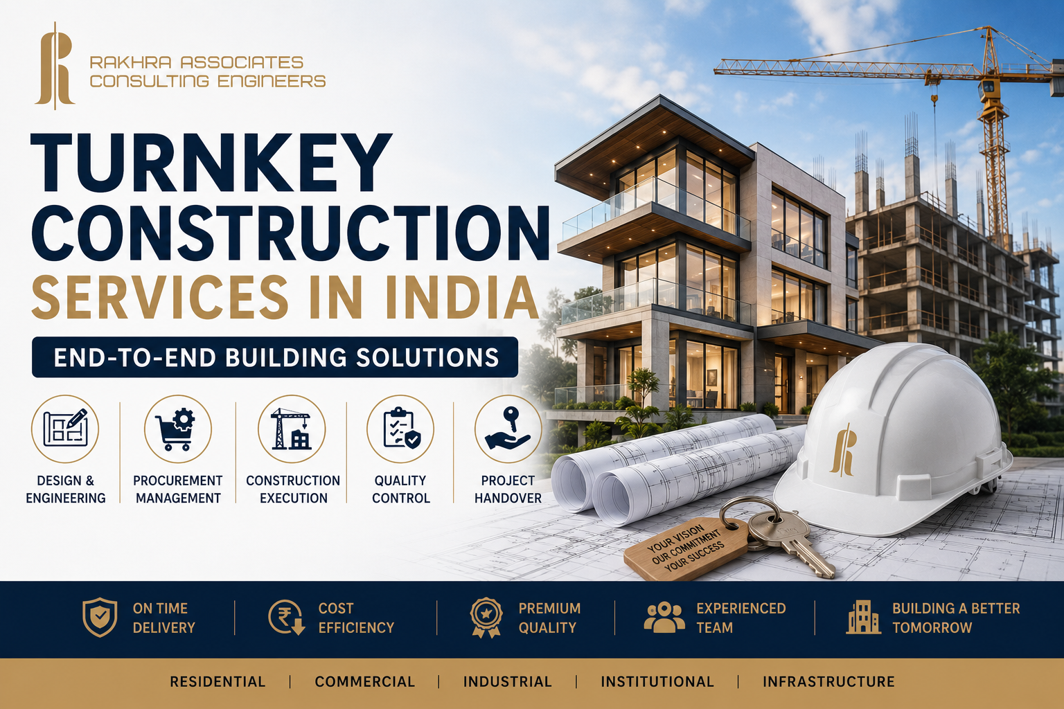 Turnkey Construction Services in India | End-to-End Building Solutions